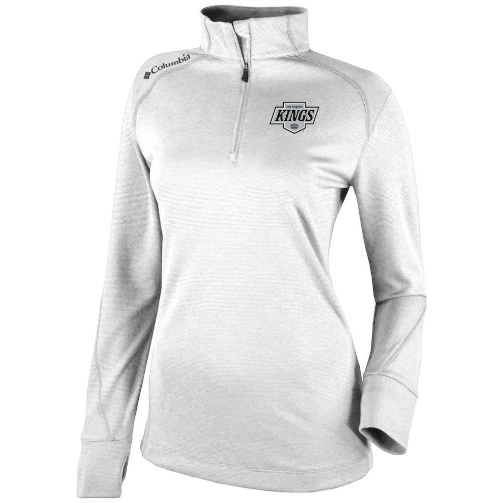 Los Angeles Kings Columbia Women's Omni-Wick Shotgun 2.0 Quarter-Zip Pullover Top