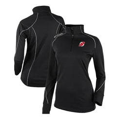 New Jersey Devils Columbia Women's Omni-Wick Shotgun 2.0 Quarter-Zip Pullover Top