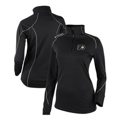 Philadelphia Flyers Columbia Women's Omni-Wick Shotgun 2.0 Quarter-Zip Pullover Top