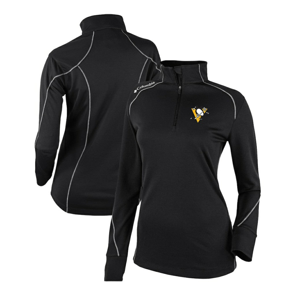 Pittsburgh Penguins Columbia Women's Omni-Wick Shotgun 2.0 Quarter-Zip Pullover Top