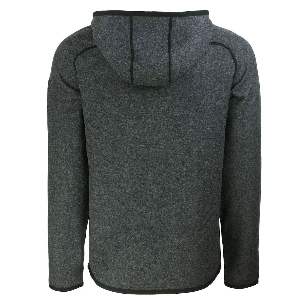 NFL Washington Commanders Cutter & Buck Helmet Mainsail Sweater-Knit Full-Zip Hoodie