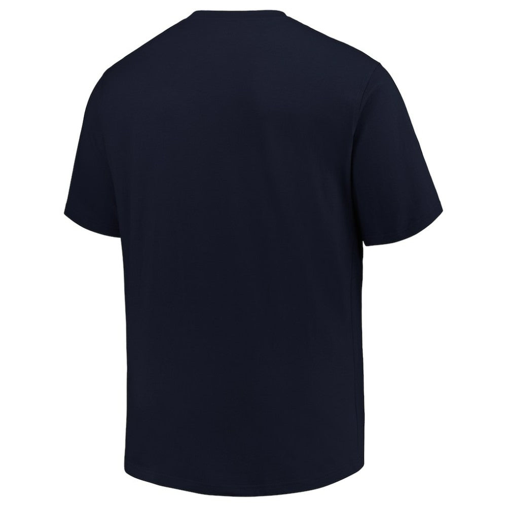 Atlanta Braves Profile Big & Tall Heart & Soul T-Shirt - Navy