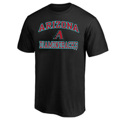 Arizona Diamondbacks Profile Big & Tall Heart & Soul T-Shirt - Black