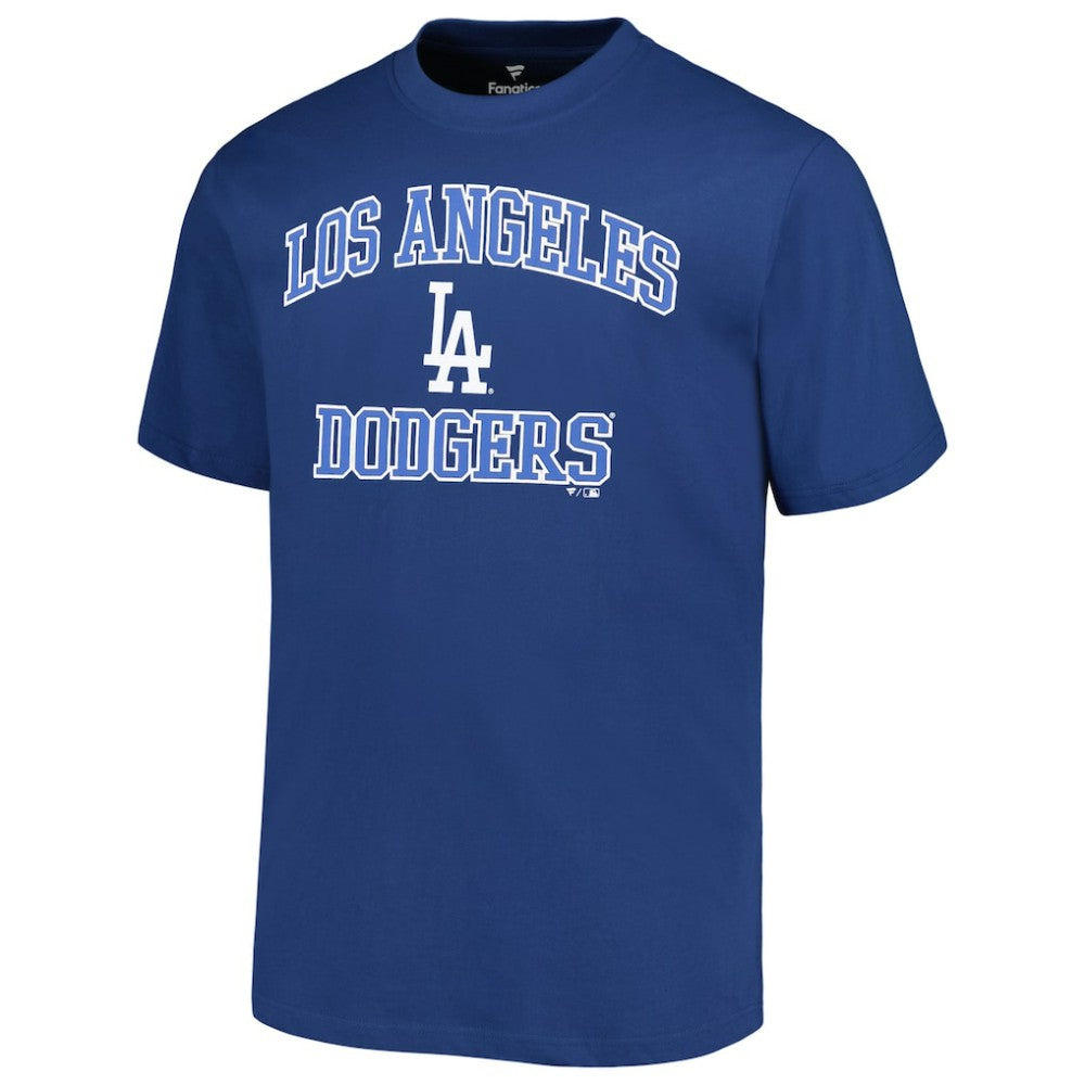 Los Angeles Dodgers Profile Big & Tall Heart & Soul T-Shirt - Royal