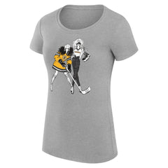 Boston Bruins G-III 4Her by Carl Banks Women's Super-Slim Fit Lightweight Hockey Girls T-Shirt