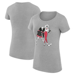 Carolina Hurricanes G-III 4Her by Carl Banks Women's Super-Slim Fit Lightweight Hockey Girls T-Shirt
