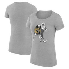 Vegas Golden Knights G-III 4Her by Carl Banks Women's Super-Slim Fit Lightweight Hockey Girls T-Shirt