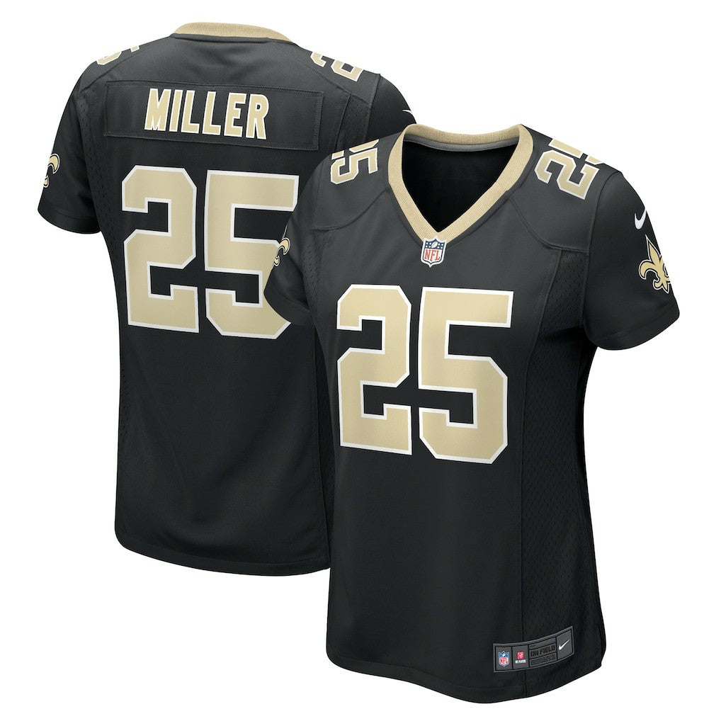 NFL New Orleans Saints Kendre Miller  Women's Team Game Jersey
