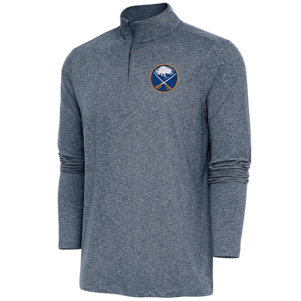 Buffalo Sabres Antigua Hunk Quarter-Zip Pullover Top