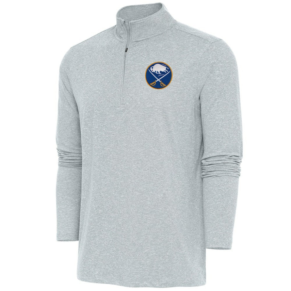 Buffalo Sabres Antigua Hunk Quarter-Zip Pullover Top