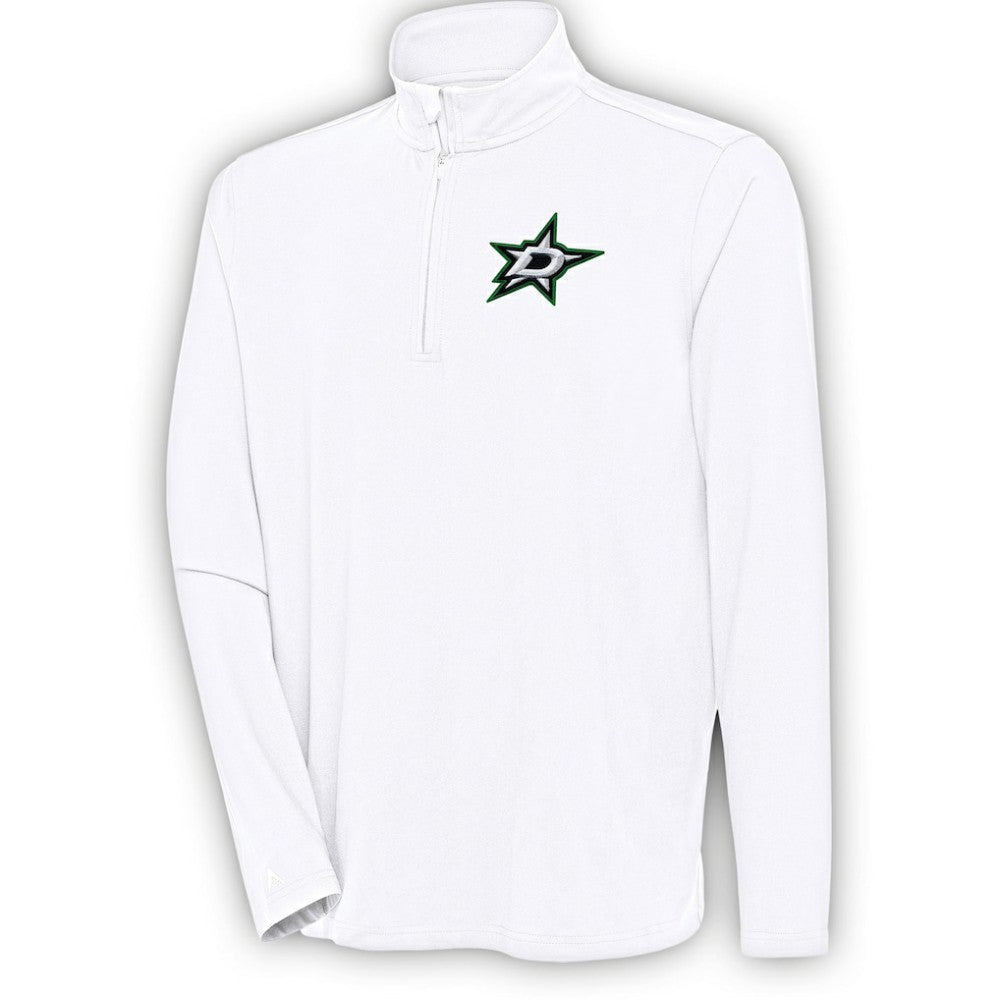 Dallas Stars Antigua Hunk Quarter-Zip Pullover Top