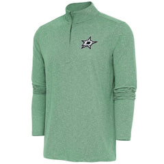 Dallas Stars Antigua Hunk Quarter-Zip Pullover Top