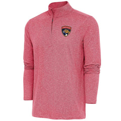 Florida Panthers Antigua Hunk Quarter-Zip Pullover Top