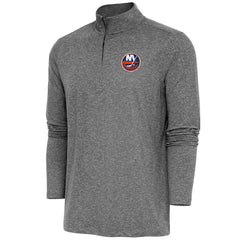 New York Islanders Antigua Hunk Quarter-Zip Pullover Top