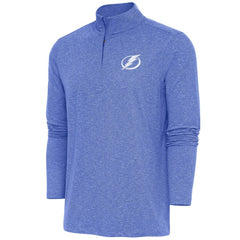 Tampa Bay Lightning Antigua Hunk Quarter-Zip Pullover Top