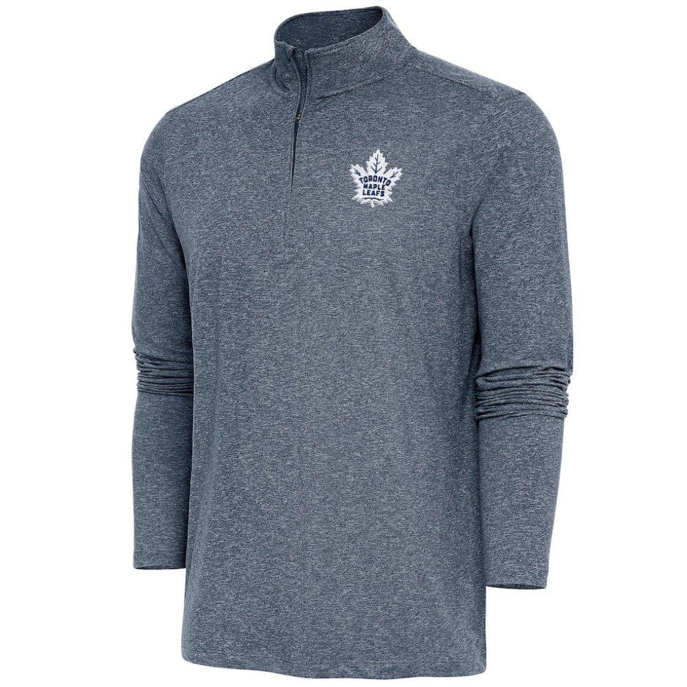 Toronto Maple Leafs Antigua Hunk Quarter-Zip Pullover Top