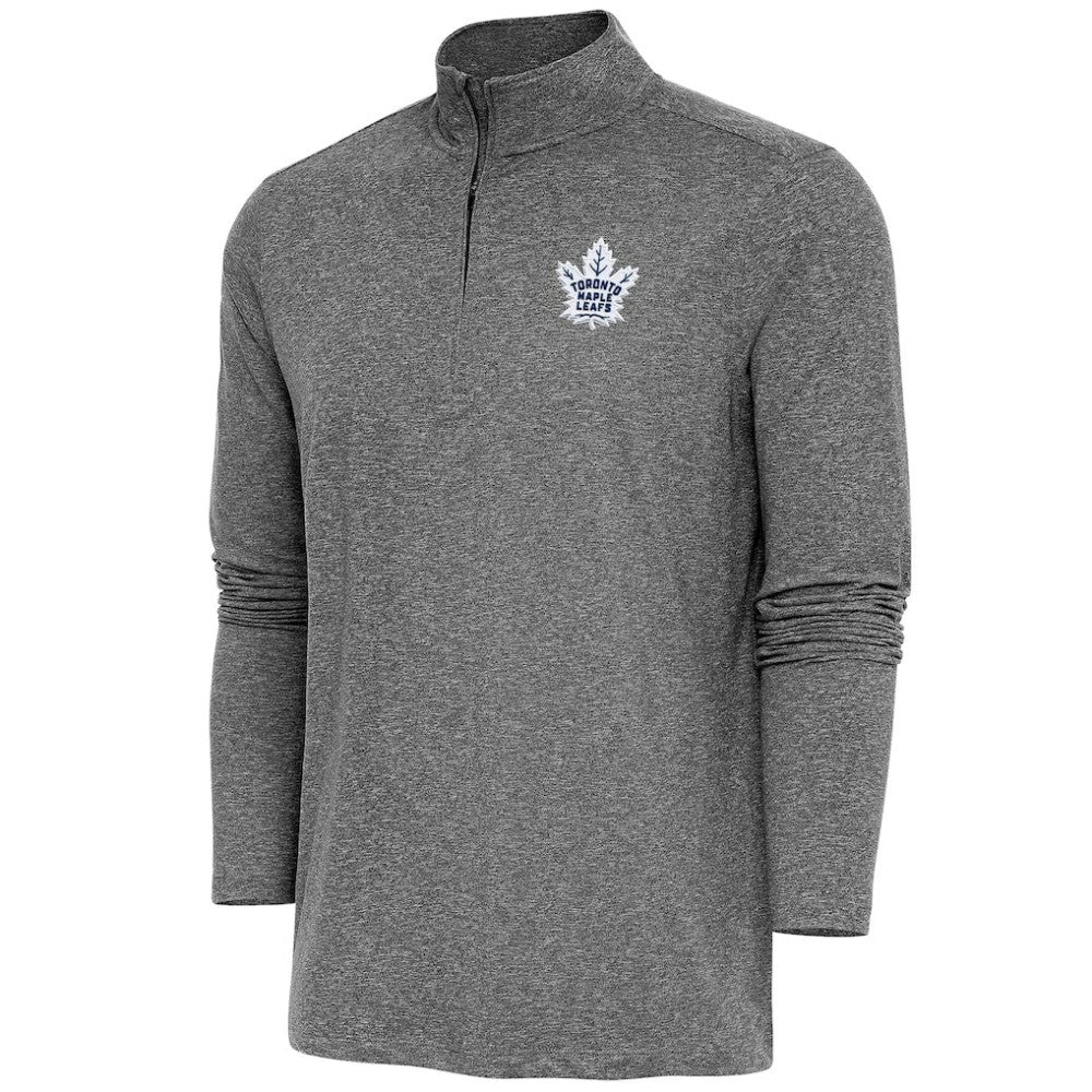 Toronto Maple Leafs Antigua Hunk Quarter-Zip Pullover Top