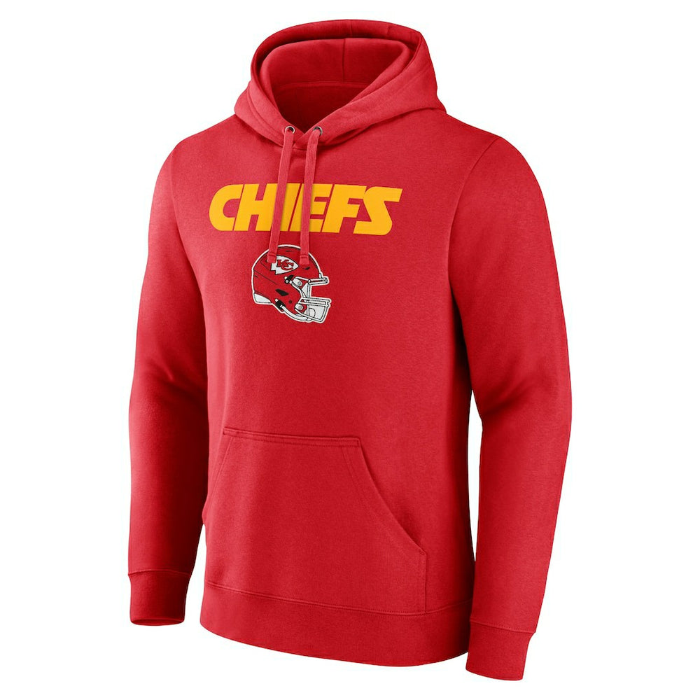 NFL Kansas City Chiefs Travis Kelce  Team Wordmark Player Name & Number Pullover Hoodie