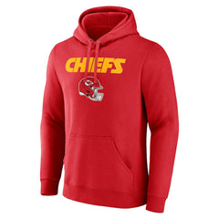 NFL Kansas City Chiefs Travis Kelce  Team Wordmark Player Name & Number Pullover Hoodie