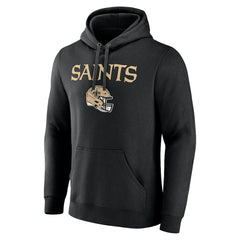 NFL New Orleans Saints Alvin Kamara  Team Wordmark Player Name & Number Pullover Hoodie