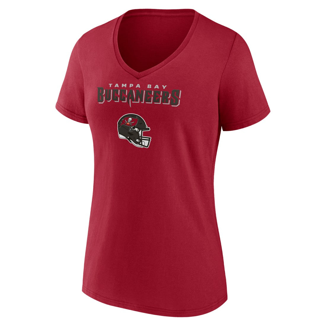 NFL Tampa Bay Buccaneers Baker Mayfield  Women's Team Wordmark Player Name & Number V-Neck T-Shirt