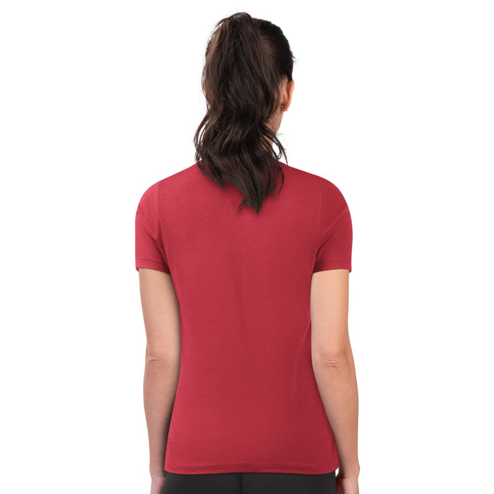 Cincinnati Reds G-III 4Her by Carl Banks Women's Super-Slim Fit Lightweight City Graphic T-Shirt - Red