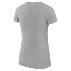 Milwaukee Brewers G-III 4Her by Carl Banks Women's Super-Slim Fit Lightweight City Graphic T-Shirt - Heather Gray