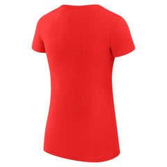 Washington Nationals G-III 4Her by Carl Banks Women's Super-Slim Fit Lightweight City Graphic T-Shirt - Red