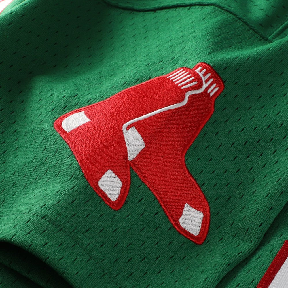 David Ortiz Boston Red Sox Cooperstown Collection Mesh Batting Practice Jersey - Kelly Green | Mitchell & Ness