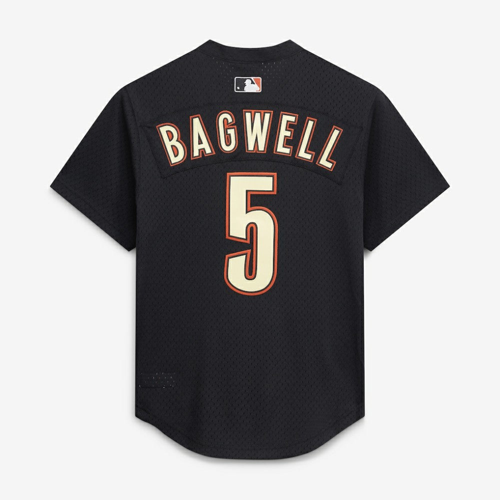 Jeff Bagwell Houston Astros Authentic Batting Practice Jersey - Black | Mitchell & Ness