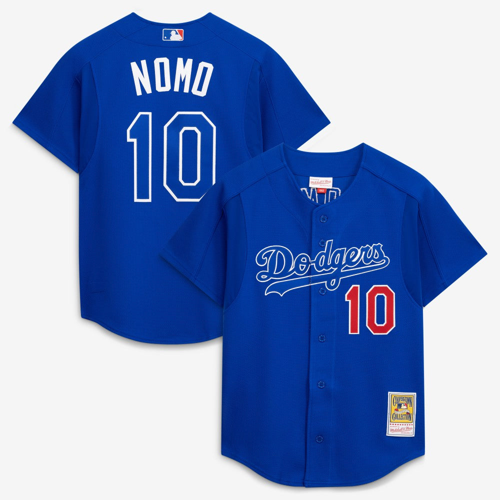 Hideo Nomo Los Angeles Dodgers Cooperstown Collection 2004 Batting Practice Jersey - Royal | Mitchell & Ness