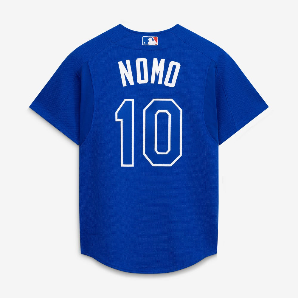 Hideo Nomo Los Angeles Dodgers Cooperstown Collection 2004 Batting Practice Jersey - Royal | Mitchell & Ness