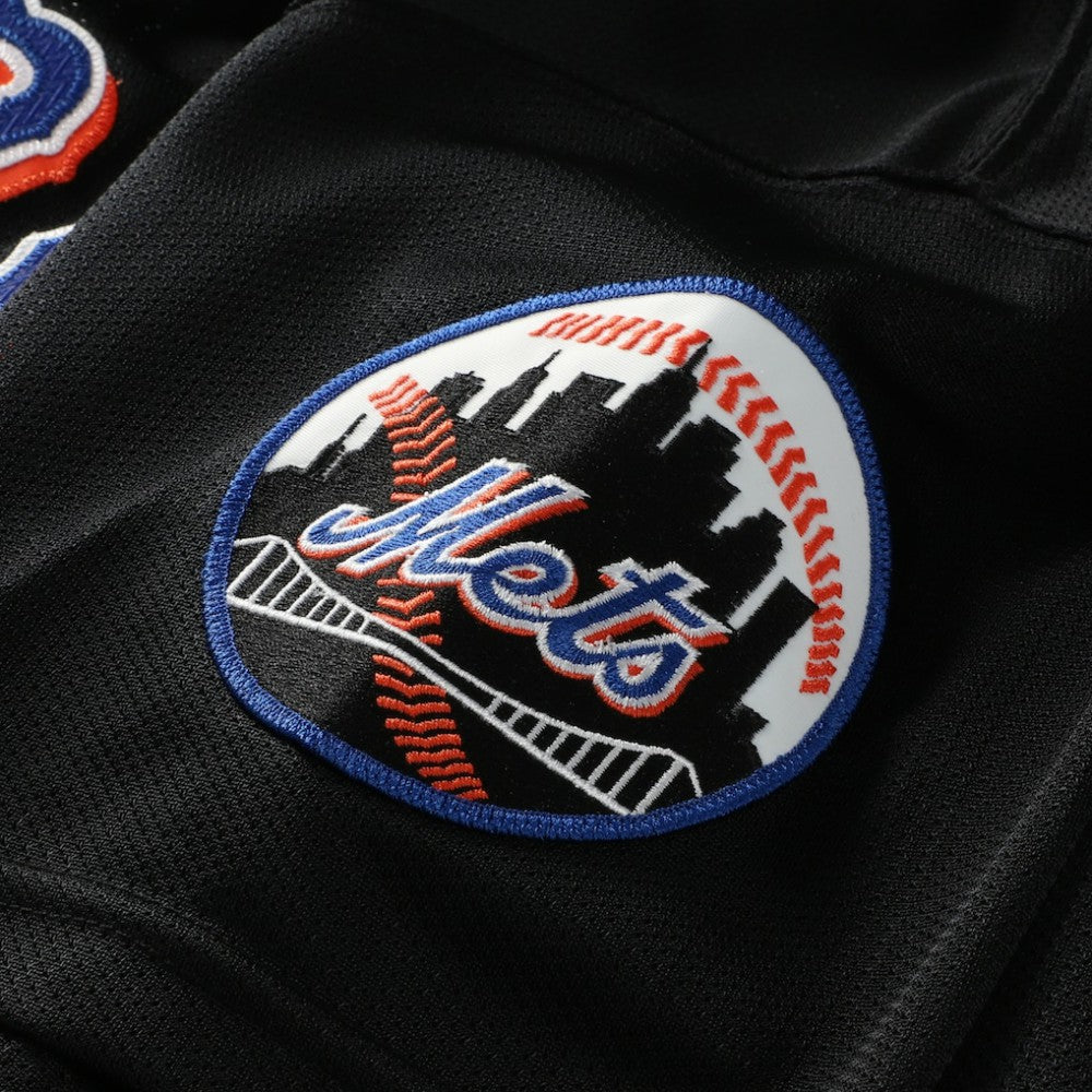 Mike Piazza New York Mets Cooperstown Collection 2000 Batting Practice Jersey - Black | Mitchell & Ness
