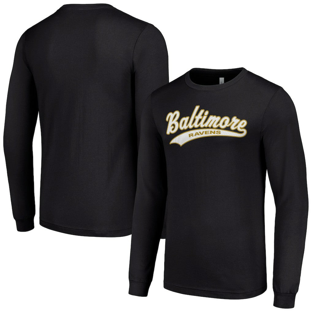 NFL Baltimore Ravens Starter Tailsweep Long Sleeve T-Shirt