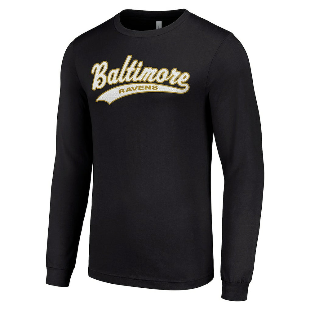 NFL Baltimore Ravens Starter Tailsweep Long Sleeve T-Shirt