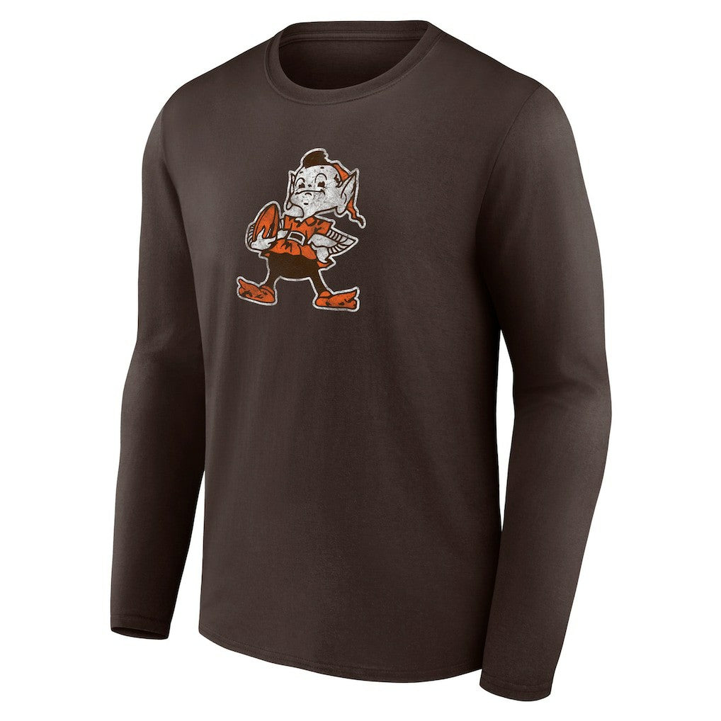 NFL Cleveland Browns Throwback Long Sleeve T-Shirt
