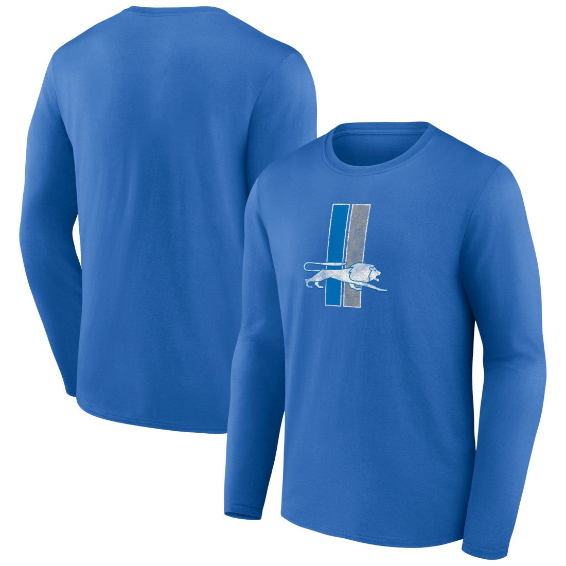 NFL Detroit Lions Throwback Long Sleeve T-Shirt
