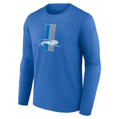 NFL Detroit Lions Throwback Long Sleeve T-Shirt