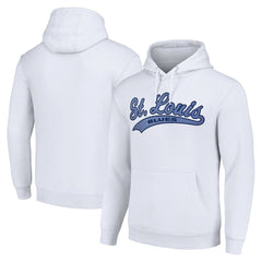 St. Louis Blues Starter Tailsweep Fleece Tri-Blend Pullover Hoodie