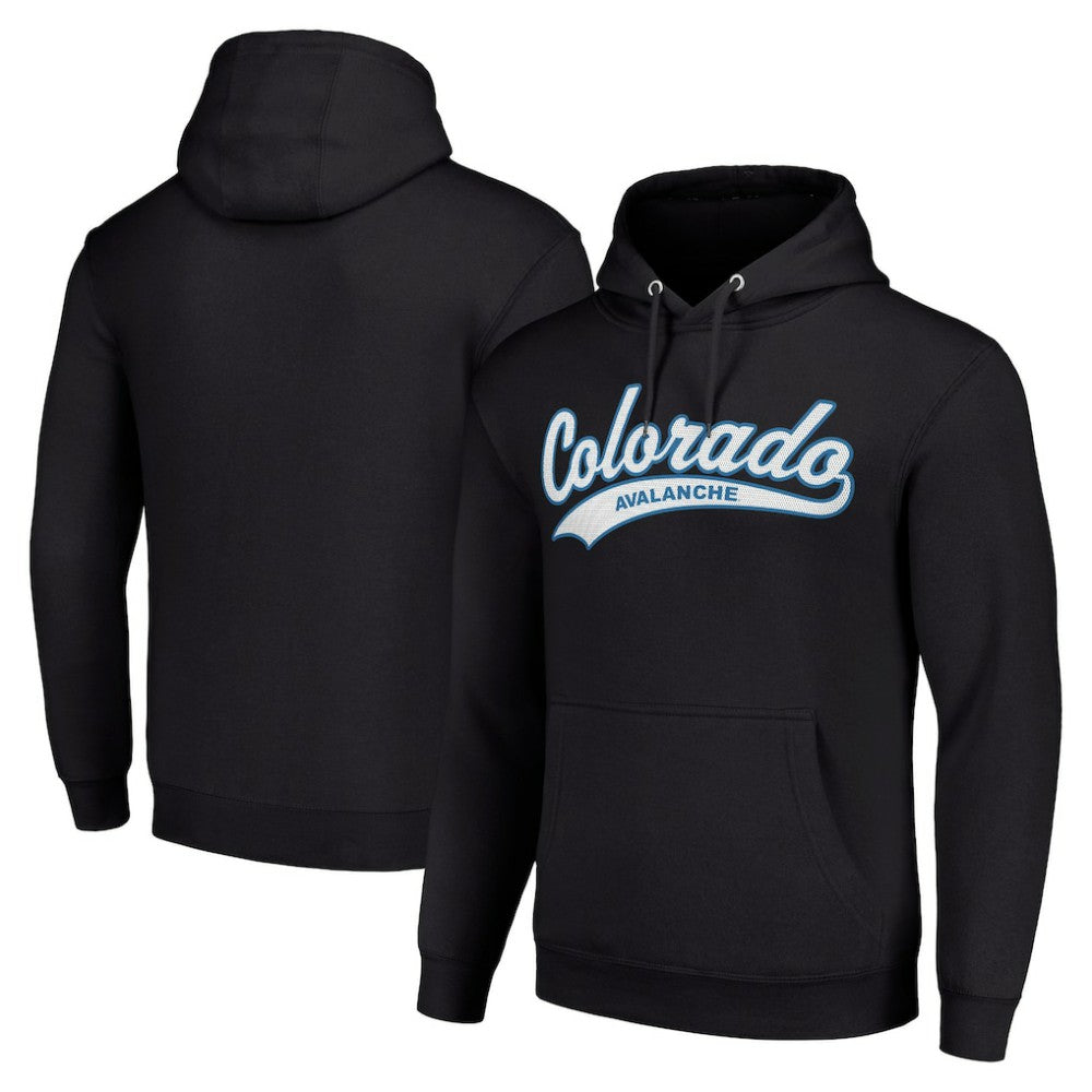 Colorado Avalanche Starter Tailsweep Fleece Tri-Blend Pullover Hoodie