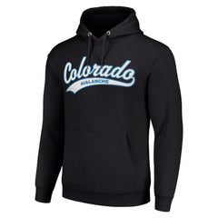 Colorado Avalanche Starter Tailsweep Fleece Tri-Blend Pullover Hoodie