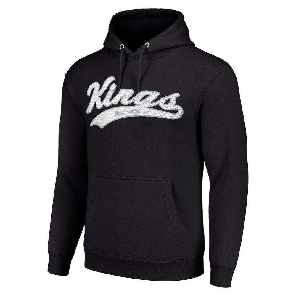 Los Angeles Kings Starter Tailsweep Fleece Tri-Blend Pullover Hoodie