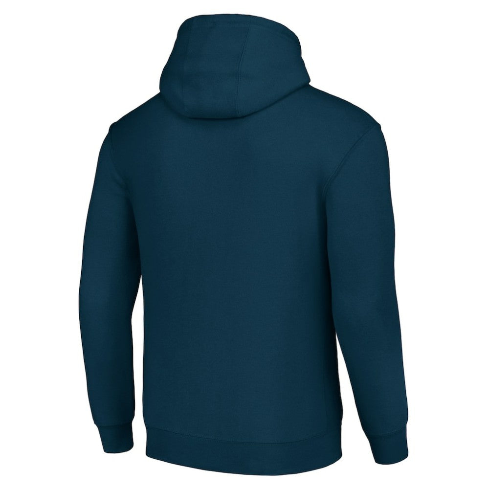Columbus Blue Jackets Starter Tailsweep Fleece Tri-Blend Pullover Hoodie