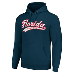 Florida Panthers Starter Tailsweep Fleece Tri-Blend Pullover Hoodie