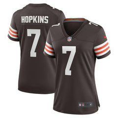 NFL Cleveland Browns Dustin Hopkins  Women's Team Game Jersey