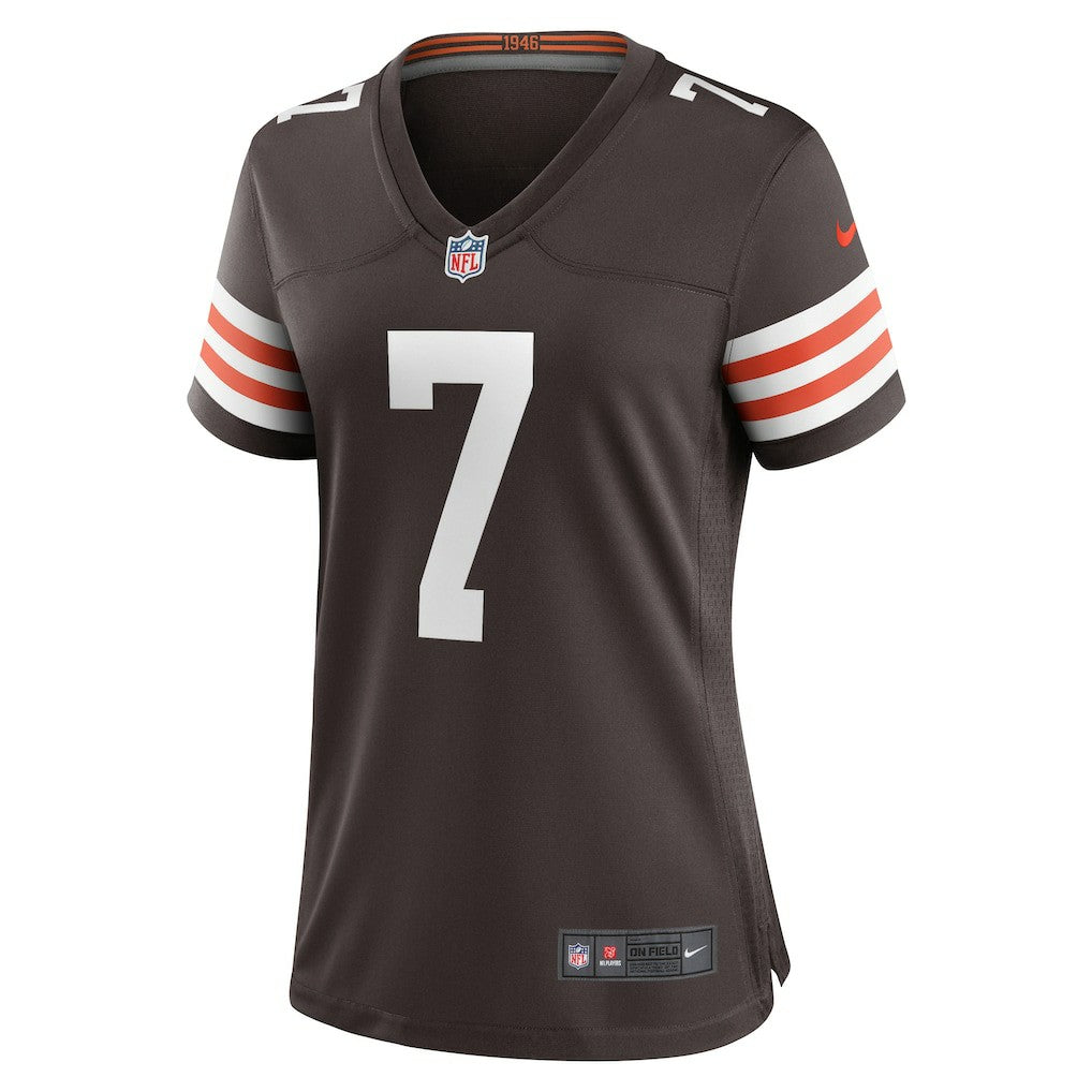 NFL Cleveland Browns Dustin Hopkins  Women's Team Game Jersey