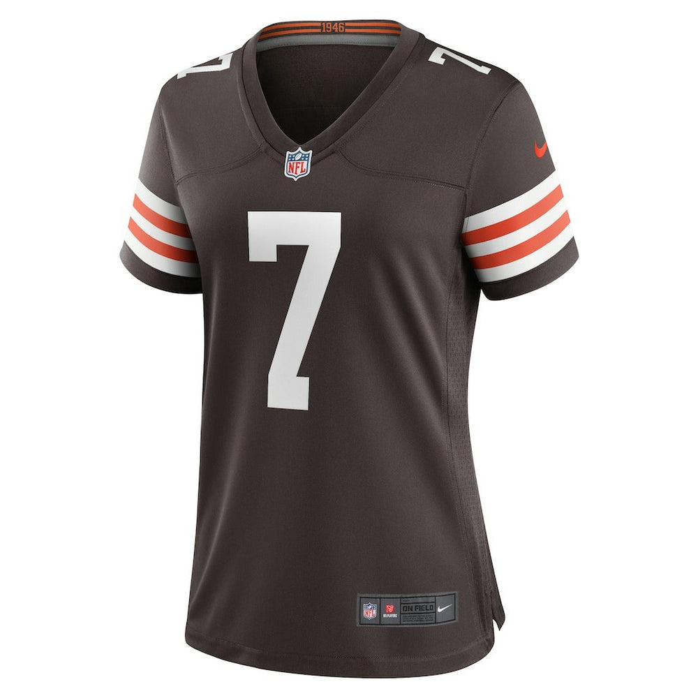 NFL Cleveland Browns Dustin Hopkins  Women's Team Game Jersey