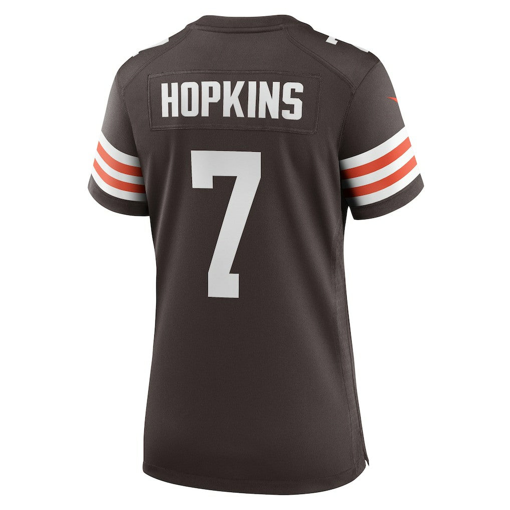 NFL Cleveland Browns Dustin Hopkins  Women's Team Game Jersey