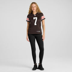 NFL Cleveland Browns Dustin Hopkins  Women's Team Game Jersey