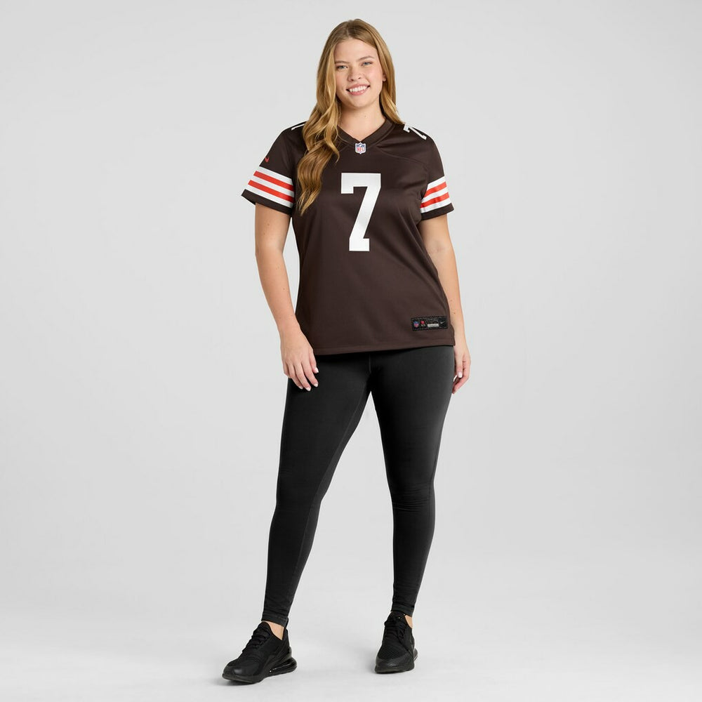 NFL Cleveland Browns Dustin Hopkins  Women's Team Game Jersey